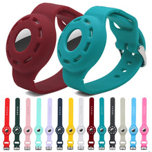 Load image into Gallery viewer, Anti-scratch Shockproof Silicone Bracelet Strap Protective Cover Case, For AirTag