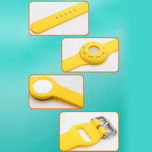 Load image into Gallery viewer, Anti-scratch Shockproof Silicone Bracelet Strap Protective Cover Case, For AirTag