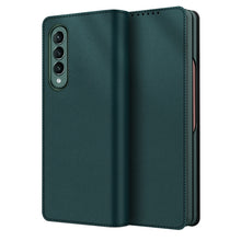 Load image into Gallery viewer, Split Type Horizontal Flip Foldable Leather Case with Holder &amp; Card Slots &amp; Wallet, For Samsung Galaxy Z Fold3 5G
