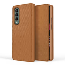 Load image into Gallery viewer, Split Type Horizontal Flip Foldable Leather Case with Holder &amp; Card Slots &amp; Wallet, For Samsung Galaxy Z Fold3 5G