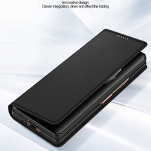 Load image into Gallery viewer, Split Type Horizontal Flip Foldable Leather Case with Holder &amp; Card Slots &amp; Wallet, For Samsung Galaxy Z Fold3 5G