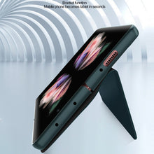Load image into Gallery viewer, Split Type Horizontal Flip Foldable Leather Case with Holder &amp; Card Slots &amp; Wallet, For Samsung Galaxy Z Fold3 5G