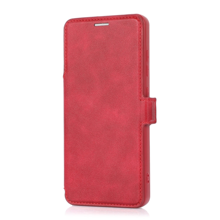 Push Window Double Buckle PU + Silicone Horizontal Flip Leather Case with Holder & Card Slot, For Samsung Galaxy A52 5G / 4G, For Samsung Galaxy A71, For Samsung Galaxy Note20, For Samsung Galaxy Note20 Ultra