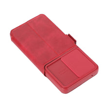 Load image into Gallery viewer, Push Window Double Buckle PU + Silicone Horizontal Flip Leather Case with Holder &amp; Card Slot, For Samsung Galaxy A52 5G / 4G, For Samsung Galaxy A71, For Samsung Galaxy Note20, For Samsung Galaxy Note20 Ultra