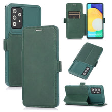 Load image into Gallery viewer, Push Window Double Buckle PU + Silicone Horizontal Flip Leather Case with Holder &amp; Card Slot, For Samsung Galaxy A52 5G / 4G, For Samsung Galaxy A71, For Samsung Galaxy Note20, For Samsung Galaxy Note20 Ultra