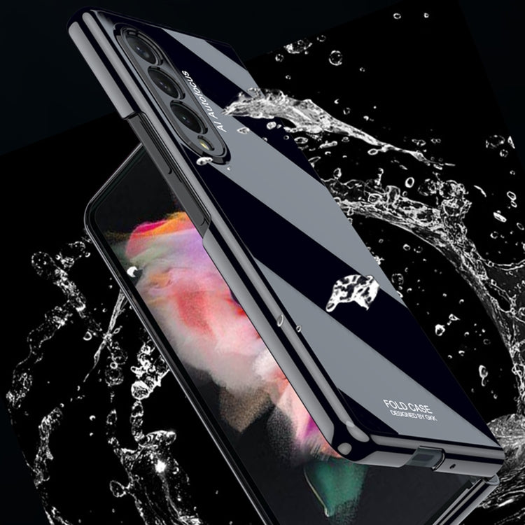 GKK Folding UV Grilled Porcelain Protective Case, For Samsung Galaxy Z Fold3 5G