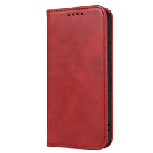 Load image into Gallery viewer, Calf Texture Magnetic Horizontal Flip Leather Case with Holder &amp; Card Slots &amp; Wallet, For iPhone 13 mini, For iPhone 13, For iPhone 13 Pro