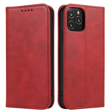 Load image into Gallery viewer, Calf Texture Magnetic Horizontal Flip Leather Case with Holder &amp; Card Slots &amp; Wallet, For iPhone 13 mini, For iPhone 13, For iPhone 13 Pro