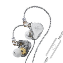 Load image into Gallery viewer, KZ ZAS 16-unit Ring Iron In-ear Wired Earphone,, ZAS Standard Version(White), ZAS Standard Version(Black), ZAS Mic Version(White), ZAS Mic Version(Black)