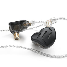 Load image into Gallery viewer, KZ ZAX 16-unit Ring Iron Sport Gaming In-ear Wired Earphone,, ZAX Standard Version(Silver), ZAX Standard Version(Black), ZAX Mic Version(Silver), ZAX Mic Version(Black)