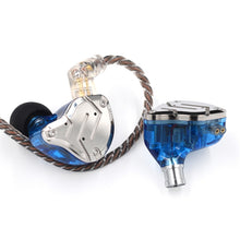 Load image into Gallery viewer, KZ ZS10 Pro 10-unit Ring Iron Gaming In-ear Wired Earphone,, ZS10 Pro Standard Version(Blue), ZS10 Pro Standard Version(Streamer Blue), ZS10 Pro Standard Version(Glare Gold), ZS10 Pro Standard Version(Purple), ZS10 Pro Mic Version(Black)               ...