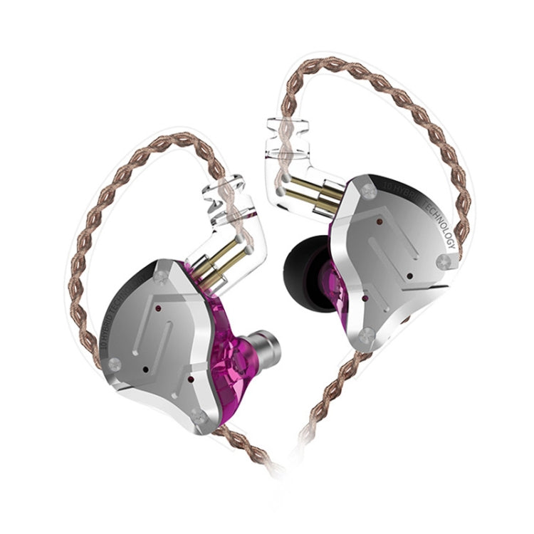 KZ ZS10 Pro 10-unit Ring Iron Gaming In-ear Wired Earphone,, ZS10 Pro Standard Version(Blue), ZS10 Pro Standard Version(Streamer Blue), ZS10 Pro Standard Version(Glare Gold), ZS10 Pro Standard Version(Purple), ZS10 Pro Mic Version(Black)               ...