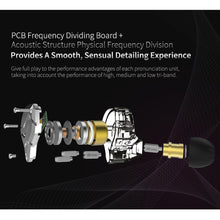 Load image into Gallery viewer, KZ ZS10 Pro 10-unit Ring Iron Gaming In-ear Wired Earphone,, ZS10 Pro Standard Version(Blue), ZS10 Pro Standard Version(Streamer Blue), ZS10 Pro Standard Version(Glare Gold), ZS10 Pro Standard Version(Purple), ZS10 Pro Mic Version(Black)               ...