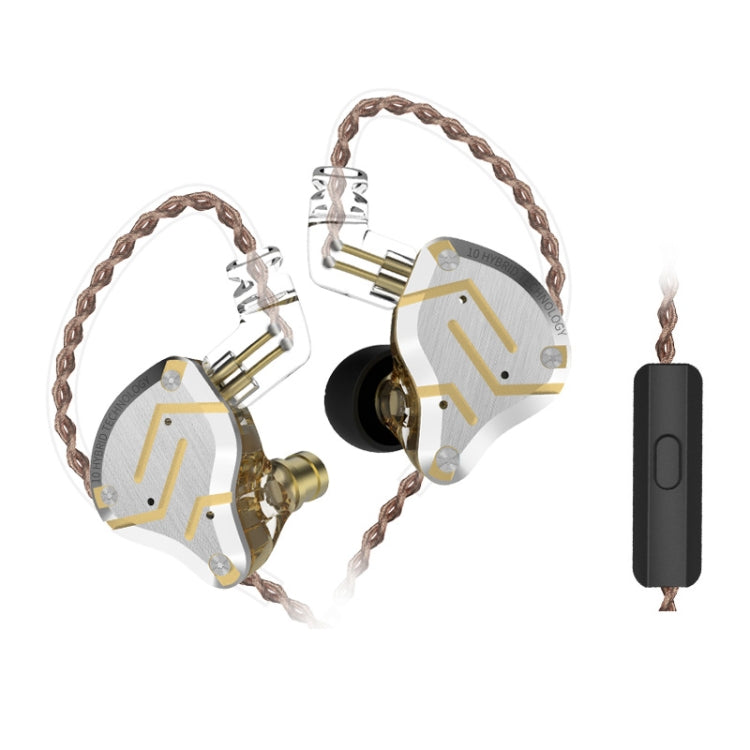 KZ ZS10 Pro 10-unit Ring Iron Gaming In-ear Wired Earphone,, ZS10 Pro Standard Version(Blue), ZS10 Pro Standard Version(Streamer Blue), ZS10 Pro Standard Version(Glare Gold), ZS10 Pro Standard Version(Purple), ZS10 Pro Mic Version(Black)               ...