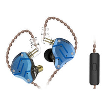 Load image into Gallery viewer, KZ ZS10 Pro 10-unit Ring Iron Gaming In-ear Wired Earphone,, ZS10 Pro Standard Version(Blue), ZS10 Pro Standard Version(Streamer Blue), ZS10 Pro Standard Version(Glare Gold), ZS10 Pro Standard Version(Purple), ZS10 Pro Mic Version(Black)               ...