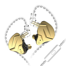Load image into Gallery viewer, KZ ZSN Pro X Ring Iron Hybrid Drive Metal In-ear Wired Earphone,, ZSN Pro X Standard Version(Black), ZSN Pro X Standard Version(Gold), ZSN Pro X Mic Version(Black), ZSN Pro X Mic Version(Gold)