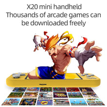 Load image into Gallery viewer, X20 mini Classic Games Handheld Game Console with 4.3 inch Screen &amp; 8GB Memory, X20 mini / Grey, X20 mini / Yellow, X20 mini / Green, X20 mini / Blue