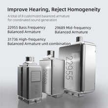 Load image into Gallery viewer, KZ SA08 Wireless Four-unit 5BA Balance Armature Bluetooth In-ear TWS Earphone, SA08