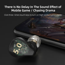 Load image into Gallery viewer, KZ SA08 Wireless Four-unit 5BA Balance Armature Bluetooth In-ear TWS Earphone, SA08