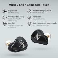Load image into Gallery viewer, KZ SA08 Wireless Four-unit 5BA Balance Armature Bluetooth In-ear TWS Earphone, SA08