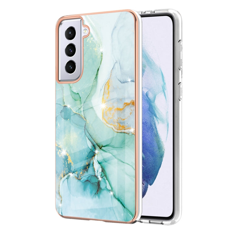 Electroplating Marble Pattern Dual-side IMD TPU Shockproof Case, For Xiaomi Redmi 9A, For Xiaomi Redmi Note 10 Pro / 10 Pro Max, For Xiaomi Poco X3 NFC, For LG Velvet 5G / 4G, For Samsung Galaxy S21 5G, For Samsung Galaxy S21+ 5G, For Samsung Galaxy S2...