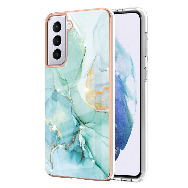 Electroplating Marble Pattern Dual-side IMD TPU Shockproof Case, For Xiaomi Redmi 9A, For Xiaomi Redmi Note 10 Pro / 10 Pro Max, For Xiaomi Poco X3 NFC, For LG Velvet 5G / 4G, For Samsung Galaxy S21 5G, For Samsung Galaxy S21+ 5G, For Samsung Galaxy S2...