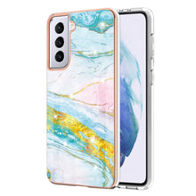 Load image into Gallery viewer, Electroplating Marble Pattern Dual-side IMD TPU Shockproof Case, For Xiaomi Redmi 9A, For Xiaomi Redmi Note 10 Pro / 10 Pro Max, For Xiaomi Poco X3 NFC, For LG Velvet 5G / 4G, For Samsung Galaxy S21 5G, For Samsung Galaxy S21+ 5G, For Samsung Galaxy S2...