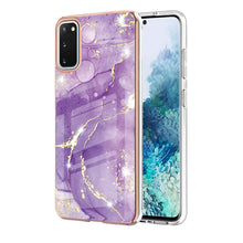 Load image into Gallery viewer, Electroplating Marble Pattern Dual-side IMD TPU Shockproof Case, For Xiaomi Redmi 9A, For Xiaomi Redmi Note 10 Pro / 10 Pro Max, For Xiaomi Poco X3 NFC, For LG Velvet 5G / 4G, For Samsung Galaxy S21 5G, For Samsung Galaxy S21+ 5G, For Samsung Galaxy S2...