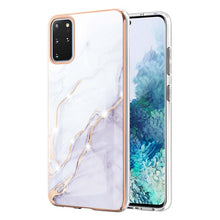 Load image into Gallery viewer, Electroplating Marble Pattern Dual-side IMD TPU Shockproof Case, For Xiaomi Redmi 9A, For Xiaomi Redmi Note 10 Pro / 10 Pro Max, For Xiaomi Poco X3 NFC, For LG Velvet 5G / 4G, For Samsung Galaxy S21 5G, For Samsung Galaxy S21+ 5G, For Samsung Galaxy S2...