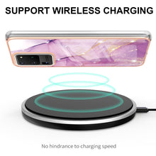 Load image into Gallery viewer, Electroplating Marble Pattern Dual-side IMD TPU Shockproof Case, For Samsung Galaxy S20 Ultra, For Samsung Galaxy A72 5G / 4G, For Samsung Galaxy A22 5G US Version, For Samsung Galaxy A22 4G EU Version, For Samsung Galaxy A21s                          ...