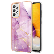 Load image into Gallery viewer, Electroplating Marble Pattern Dual-side IMD TPU Shockproof Case, For Samsung Galaxy S20 Ultra, For Samsung Galaxy A72 5G / 4G, For Samsung Galaxy A22 5G US Version, For Samsung Galaxy A22 4G EU Version, For Samsung Galaxy A21s                          ...