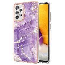 Load image into Gallery viewer, Electroplating Marble Pattern Dual-side IMD TPU Shockproof Case, For Samsung Galaxy S20 Ultra, For Samsung Galaxy A72 5G / 4G, For Samsung Galaxy A22 5G US Version, For Samsung Galaxy A22 4G EU Version, For Samsung Galaxy A21s                          ...
