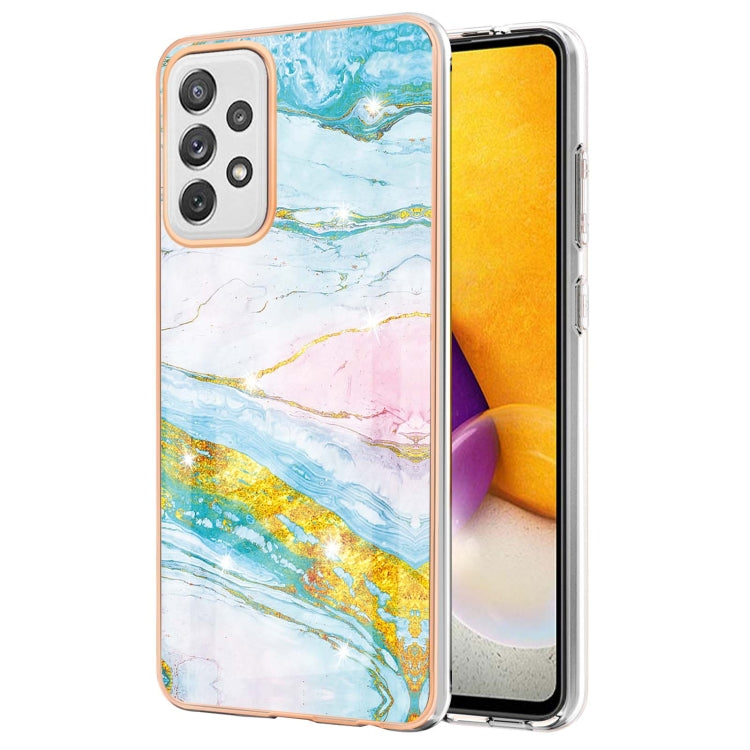 Electroplating Marble Pattern Dual-side IMD TPU Shockproof Case, For Samsung Galaxy S20 Ultra, For Samsung Galaxy A72 5G / 4G, For Samsung Galaxy A22 5G US Version, For Samsung Galaxy A22 4G EU Version, For Samsung Galaxy A21s                          ...