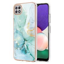 Load image into Gallery viewer, Electroplating Marble Pattern Dual-side IMD TPU Shockproof Case, For Samsung Galaxy S20 Ultra, For Samsung Galaxy A72 5G / 4G, For Samsung Galaxy A22 5G US Version, For Samsung Galaxy A22 4G EU Version, For Samsung Galaxy A21s                          ...