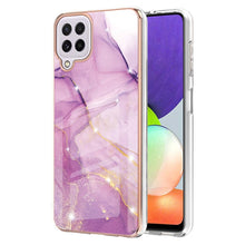 Load image into Gallery viewer, Electroplating Marble Pattern Dual-side IMD TPU Shockproof Case, For Samsung Galaxy S20 Ultra, For Samsung Galaxy A72 5G / 4G, For Samsung Galaxy A22 5G US Version, For Samsung Galaxy A22 4G EU Version, For Samsung Galaxy A21s                          ...