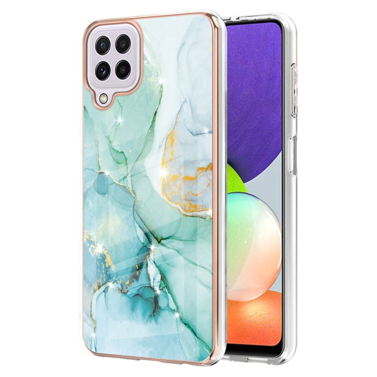 Electroplating Marble Pattern Dual-side IMD TPU Shockproof Case, For Samsung Galaxy S20 Ultra, For Samsung Galaxy A72 5G / 4G, For Samsung Galaxy A22 5G US Version, For Samsung Galaxy A22 4G EU Version, For Samsung Galaxy A21s                          ...