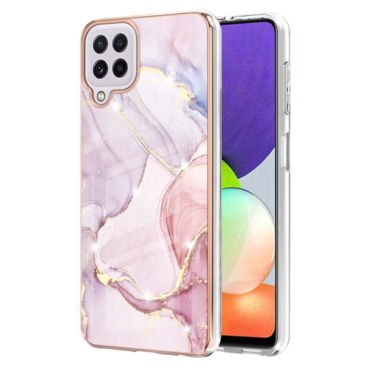 Electroplating Marble Pattern Dual-side IMD TPU Shockproof Case, For Samsung Galaxy S20 Ultra, For Samsung Galaxy A72 5G / 4G, For Samsung Galaxy A22 5G US Version, For Samsung Galaxy A22 4G EU Version, For Samsung Galaxy A21s                          ...