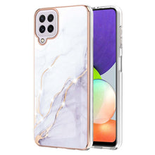 Load image into Gallery viewer, Electroplating Marble Pattern Dual-side IMD TPU Shockproof Case, For Samsung Galaxy S20 Ultra, For Samsung Galaxy A72 5G / 4G, For Samsung Galaxy A22 5G US Version, For Samsung Galaxy A22 4G EU Version, For Samsung Galaxy A21s                          ...