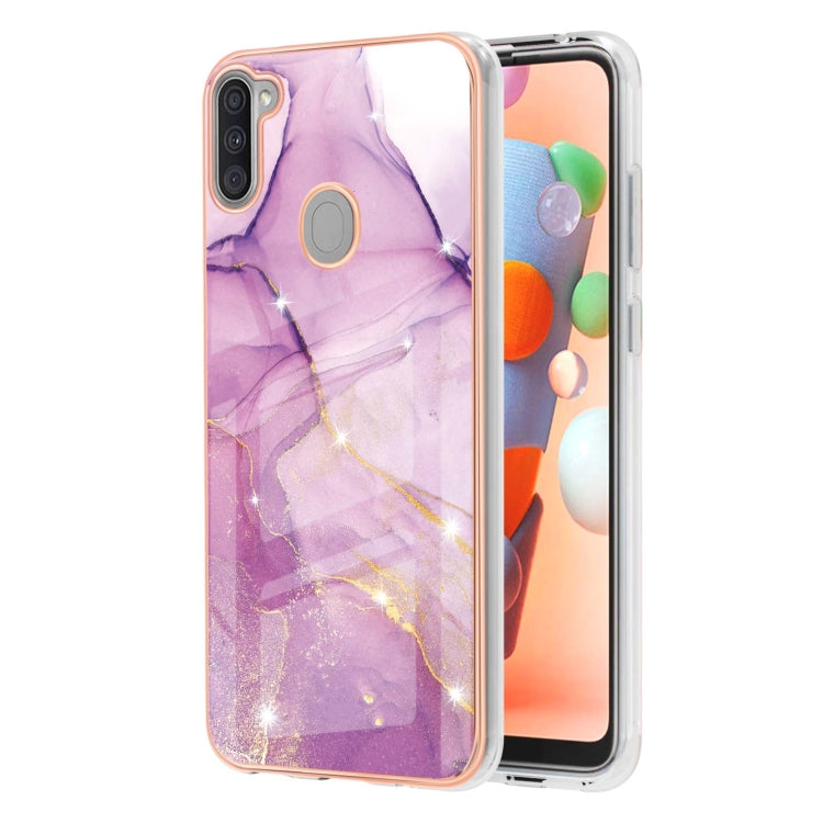 Electroplating Marble Pattern Dual-side IMD TPU Shockproof Case, For Samsung Galaxy S20 Ultra, For Samsung Galaxy A72 5G / 4G, For Samsung Galaxy A22 5G US Version, For Samsung Galaxy A22 4G EU Version, For Samsung Galaxy A21s                          ...