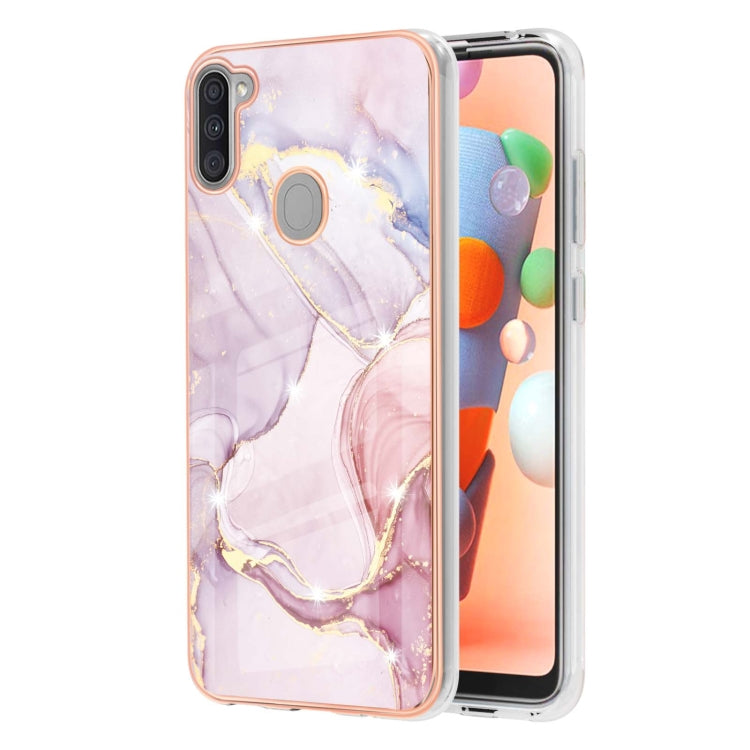 Electroplating Marble Pattern Dual-side IMD TPU Shockproof Case, For Samsung Galaxy S20 Ultra, For Samsung Galaxy A72 5G / 4G, For Samsung Galaxy A22 5G US Version, For Samsung Galaxy A22 4G EU Version, For Samsung Galaxy A21s                          ...