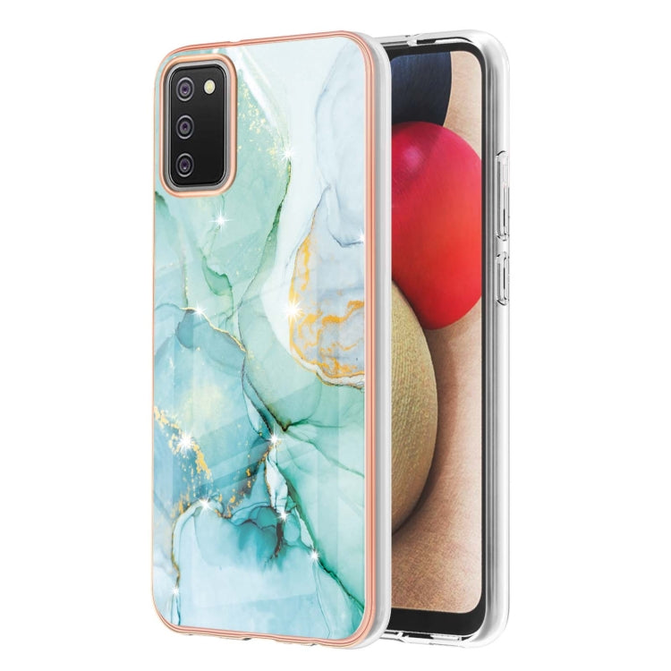 Electroplating Marble Pattern Dual-side IMD TPU Shockproof Case, For Samsung Galaxy S20 Ultra, For Samsung Galaxy A72 5G / 4G, For Samsung Galaxy A22 5G US Version, For Samsung Galaxy A22 4G EU Version, For Samsung Galaxy A21s                          ...