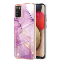 Load image into Gallery viewer, Electroplating Marble Pattern Dual-side IMD TPU Shockproof Case, For Samsung Galaxy S20 Ultra, For Samsung Galaxy A72 5G / 4G, For Samsung Galaxy A22 5G US Version, For Samsung Galaxy A22 4G EU Version, For Samsung Galaxy A21s                          ...