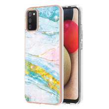 Load image into Gallery viewer, Electroplating Marble Pattern Dual-side IMD TPU Shockproof Case, For Samsung Galaxy S20 Ultra, For Samsung Galaxy A72 5G / 4G, For Samsung Galaxy A22 5G US Version, For Samsung Galaxy A22 4G EU Version, For Samsung Galaxy A21s                          ...