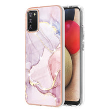 Load image into Gallery viewer, Electroplating Marble Pattern Dual-side IMD TPU Shockproof Case, For Samsung Galaxy S20 Ultra, For Samsung Galaxy A72 5G / 4G, For Samsung Galaxy A22 5G US Version, For Samsung Galaxy A22 4G EU Version, For Samsung Galaxy A21s                          ...