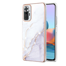 Load image into Gallery viewer, Electroplating Marble Pattern Dual-side IMD TPU Shockproof Case, For Xiaomi Redmi 9A, For Xiaomi Redmi Note 10 Pro / 10 Pro Max, For Xiaomi Poco X3 NFC, For LG Velvet 5G / 4G, For Samsung Galaxy S21 5G, For Samsung Galaxy S21+ 5G, For Samsung Galaxy S2...