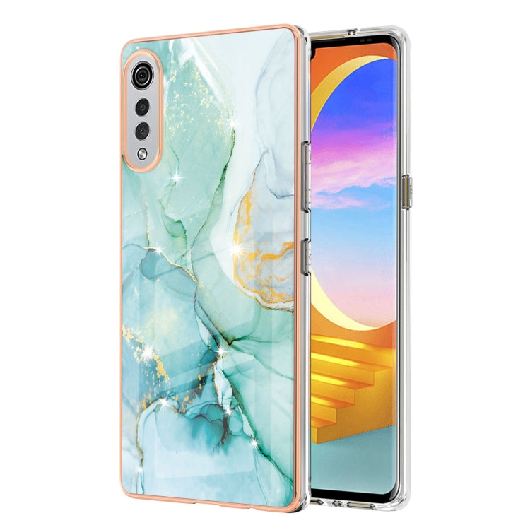 Electroplating Marble Pattern Dual-side IMD TPU Shockproof Case, For Xiaomi Redmi 9A, For Xiaomi Redmi Note 10 Pro / 10 Pro Max, For Xiaomi Poco X3 NFC, For LG Velvet 5G / 4G, For Samsung Galaxy S21 5G, For Samsung Galaxy S21+ 5G, For Samsung Galaxy S2...
