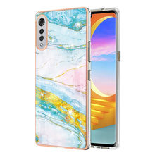 Load image into Gallery viewer, Electroplating Marble Pattern Dual-side IMD TPU Shockproof Case, For Xiaomi Redmi 9A, For Xiaomi Redmi Note 10 Pro / 10 Pro Max, For Xiaomi Poco X3 NFC, For LG Velvet 5G / 4G, For Samsung Galaxy S21 5G, For Samsung Galaxy S21+ 5G, For Samsung Galaxy S2...