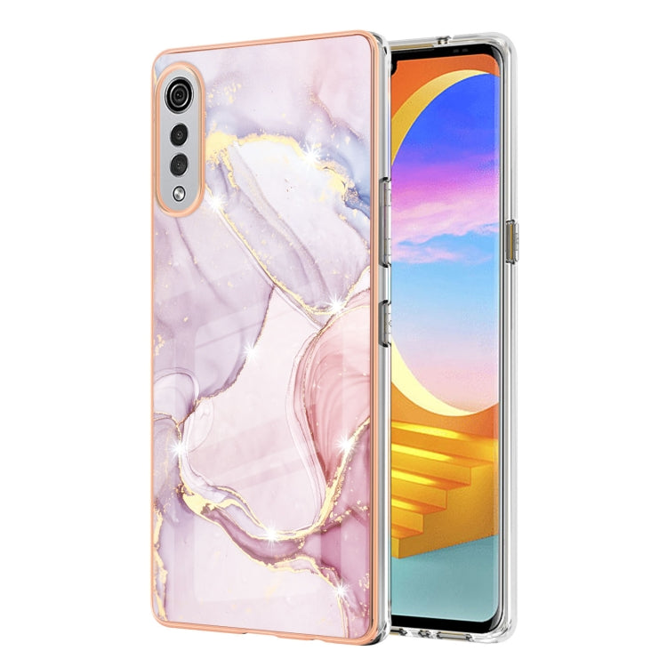 Electroplating Marble Pattern Dual-side IMD TPU Shockproof Case, For Xiaomi Redmi 9A, For Xiaomi Redmi Note 10 Pro / 10 Pro Max, For Xiaomi Poco X3 NFC, For LG Velvet 5G / 4G, For Samsung Galaxy S21 5G, For Samsung Galaxy S21+ 5G, For Samsung Galaxy S2...