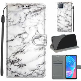 Voltage Coloured Drawing Magnetic Clasp Horizontal Flip PU Leather Case with Holder & Card Slots, For OPPO A72 5G / A73 5G / A53 5G, For OPPO F19 / A74 4G