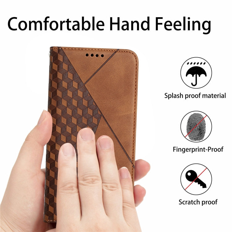 Diamond Pattern Splicing Skin Feel Magnetic Horizontal Flip Leather Case with Card Slots & Holder & Wallet, For Xiaomi Mi 11 Lite, For Xiaomi Mi 11 Pro, For Xiaomi Mi 11, For Xiaomi Poco M3 / Redmi 9T, For Xiaomi Mi 10T Pro 5G / Mi 10T 5G              ...
